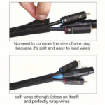 Braided Cable Management Sleeve Cord Protector - 118IN/300CM - Image 3