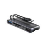 MicroDigit MR378TA USB-C & Lightning 6in1 Docking Station Multifunctional Hub Multi Port Adapter