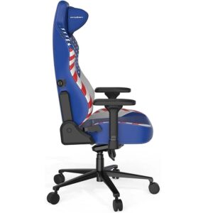 DXRacer Craft Pro Dream Team Gaming Chair - Blue/White - Image 3