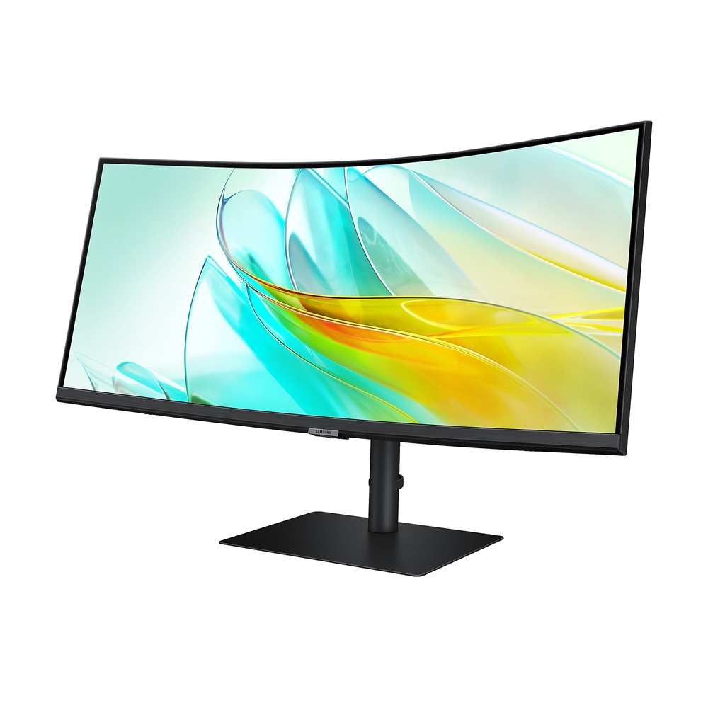 SAMSUNG 34" ViewFinity S6 C650UA UltraWide Curved 2K 100Hz 5ms VA HDR USB-C 90W Speaker KVM Monitor - Image 2