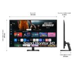 SAMSUNG 43" FM702 Smart Screen 4K 60Hz 4ms VA HDR USB-C 65W Speaker AI Features Monitor - Image 4