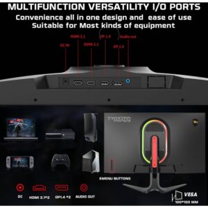 Twisted Minds 27'' QHD180IPS 2K 180Hz Fast IPS 0.5ms HDMI 2.1 HDR400 Gaming Monitor - Image 4