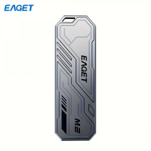 EAGET M.2 NVME SSD USB-C 3.2 Gen 2 Aluminum Alloy Enclosure Case