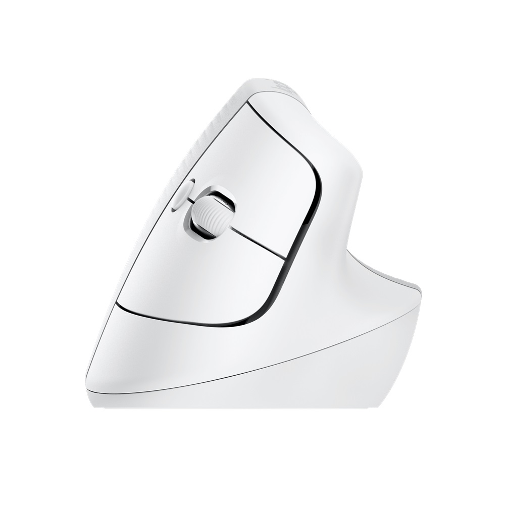 Logitech Lift Vertical Ergonomic Mouse, Wireless, Bluetooth - Off-white - Image 2