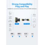 Vention HDMI Female to DVI (24+1) Male Adapter Black - Image 3