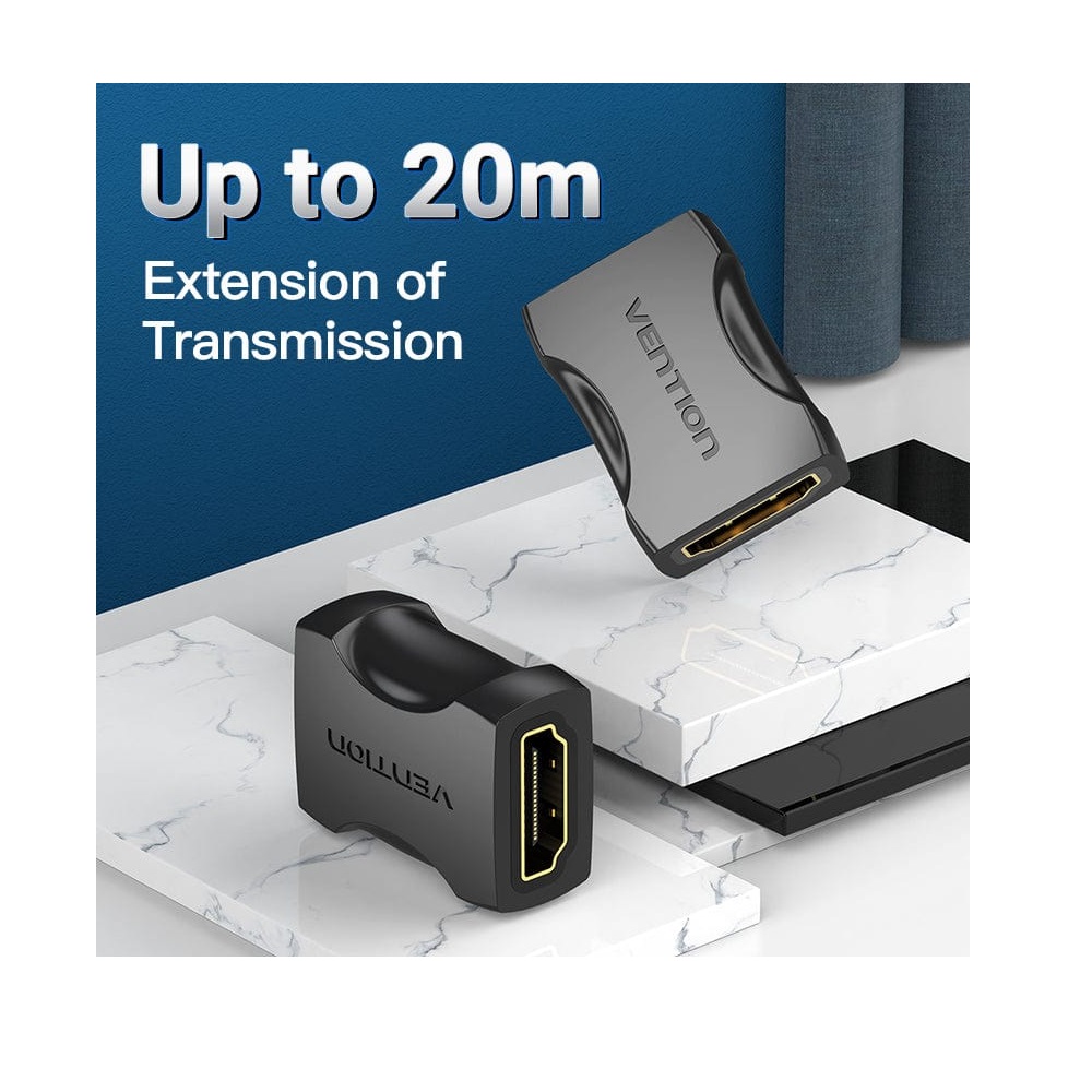Vention AIRB HDMI Female to Female Coupler Joinder Adapter 4K@60Hz - Image 2