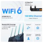 TP-Link AX55 Pro AX3000 Multi-Gigabit Wi-Fi 6 Router with 2.5G Port - Image 3