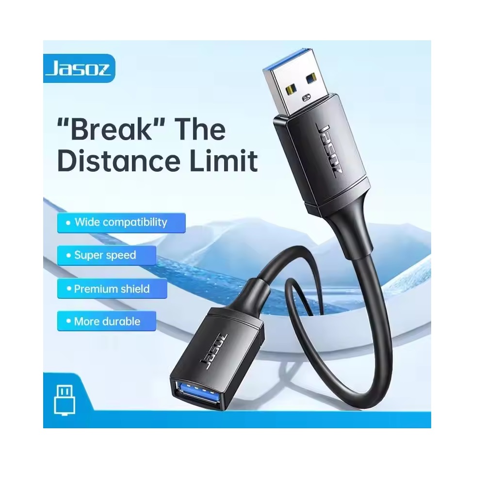 Jasoz D114 USB 3.0 Extension Cable USB-A Male Female , 5m - Image 2