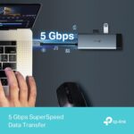 TP-Link UH6120C USB-C 6 in 1 Hub HDMI 4K@60Hz - Image 7