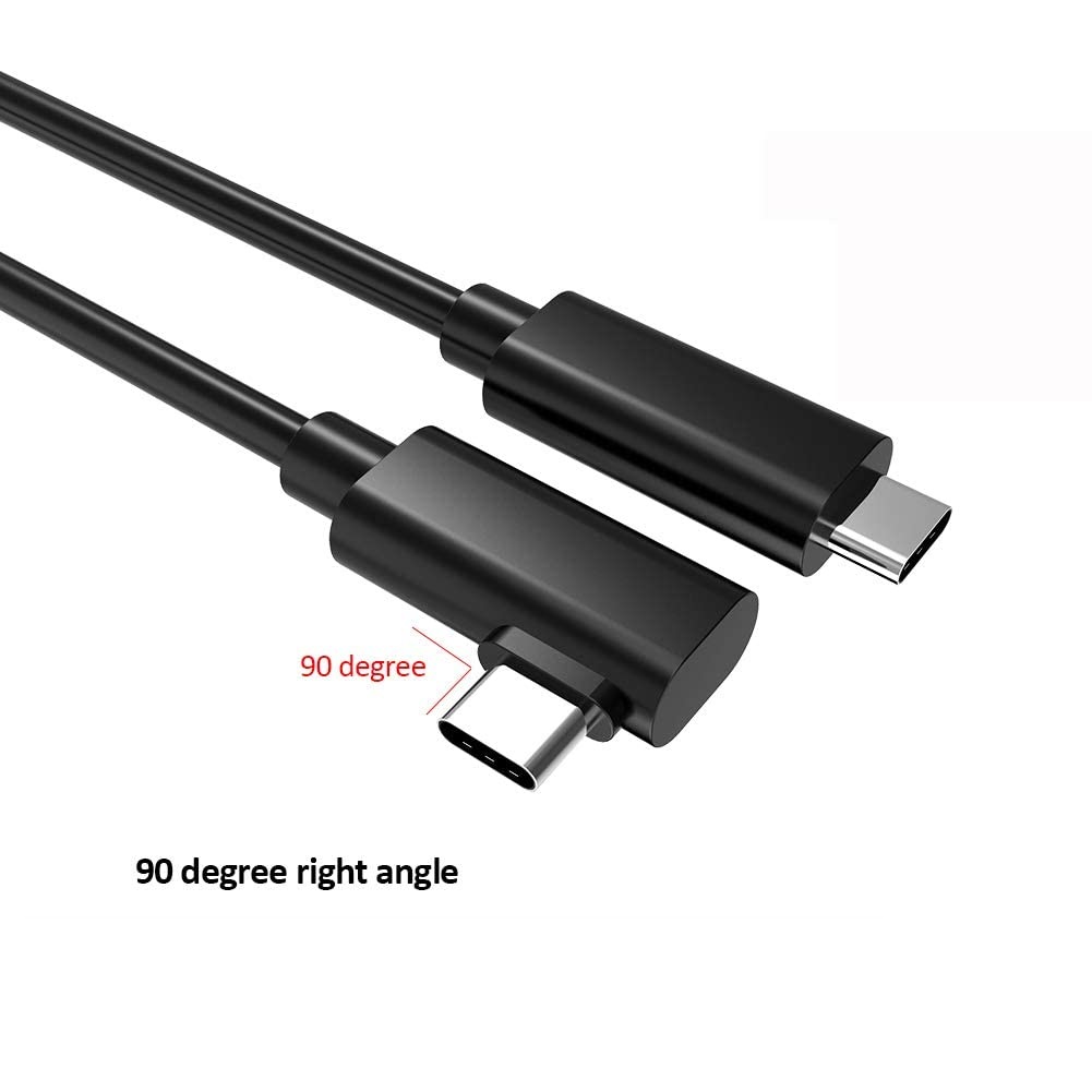 USB-C 3.2 (Gen 1) Male to Male Cable Right Angle Data Transfer & Fast Charging - 5m (16ft) - Image 2