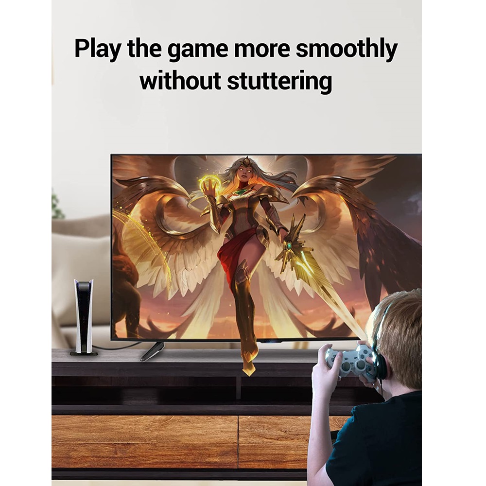 Vention Cat8 SFTP Ethernet Network Patch Cable 40Gbps 2000MHz, 3m - Image 3