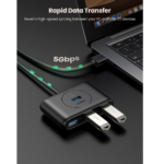 UGREEN - 4 Port USB 3.0 Hub, 1m Cable, 5Gbps – 20291 - Image 4