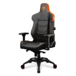 Cougar Armor EVO Gaming Chair Breathable PVC Leather, Black-Orange, 160kg - Image 2