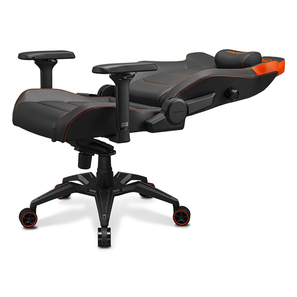 Cougar Armor EVO Gaming Chair Breathable PVC Leather, Black-Orange, 160kg - Image 5