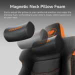 Cougar Armor EVO Gaming Chair Breathable PVC Leather, Black-Orange, 160kg - Image 9