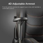 Cougar Armor EVO Gaming Chair Breathable PVC Leather, Black-Orange, 160kg - Image 11