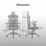 Cougar Armor EVO Gaming Chair Breathable PVC Leather, Black-Orange, 160kg - Image 7