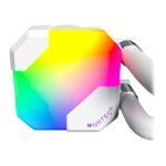 Montech HyperFlow ARGB 240 AIO 240mm CPU Cooling System, White - Image 3