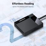 UGREEN 30333 USB 3.0 4-in-1 Card Reader, 50cm - Image 3
