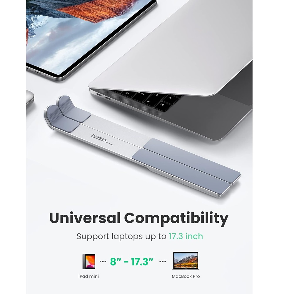UGREEN 40289 Foldable Laptop Stand for Desk Adjustable - Image 5