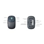 UGREEN 90538 FUN+ Wireless Bluetooth Mouse (Blue) 3-Devices - Image 7