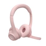 Logitech ZONE 300 Bluetooth Headset  - Rose, Dual Noise-Canceling Mics - Image 2