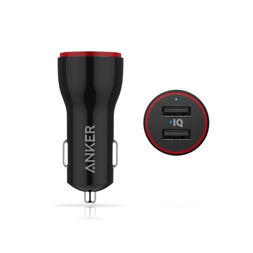 Anker PowerDrive 2 - Car Charger - Black - Image 2