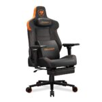 COUGAR Armor EVO M Gaming Chair Retractable Footrest - Black-Orange, 160kg - Image 3