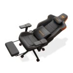 COUGAR Armor EVO M Gaming Chair Retractable Footrest - Black-Orange, 160kg - Image 2