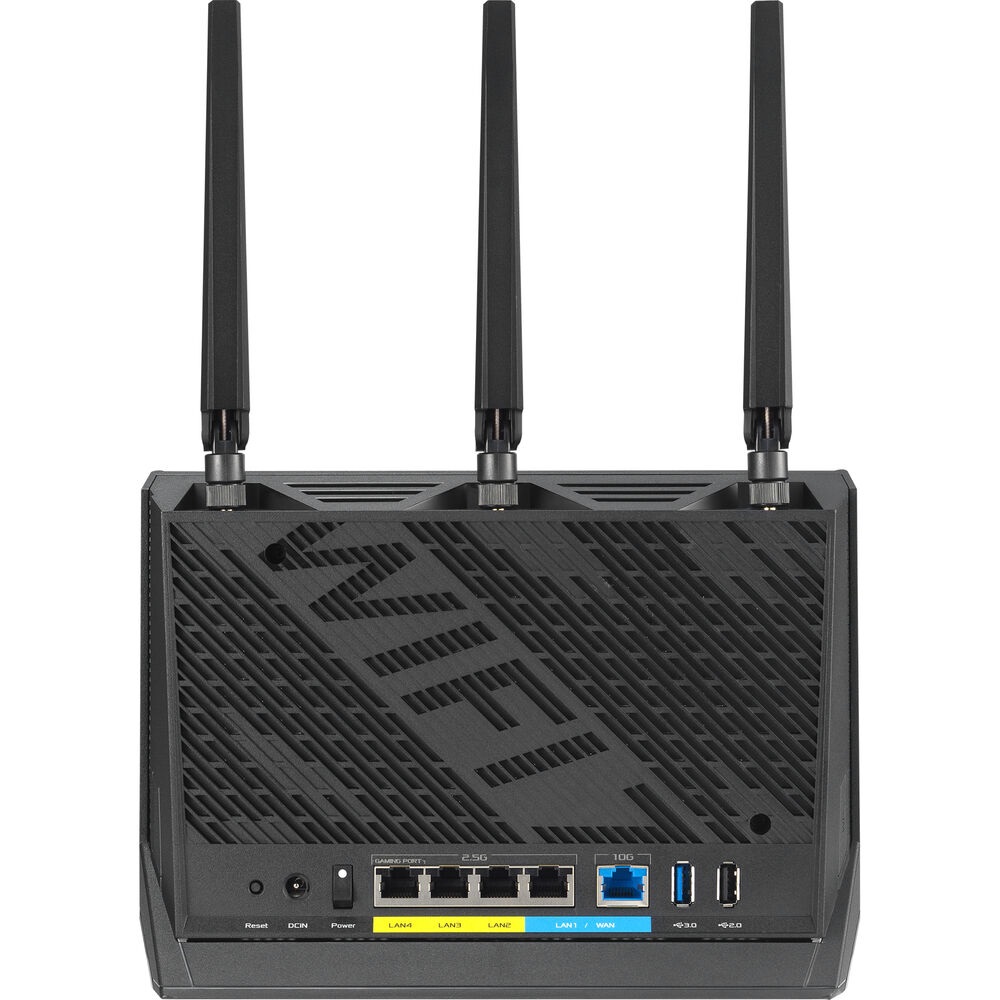 ASUS RT-BE86U BE6800 Dual-Band Performance WiFi 7 Extendable Router, 2.5G, 10G - Image 4
