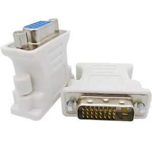 DVI to VGA Adapter, DVI 24+1 Male to VGA Female Connector