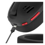 Redragon Ire Pro H848 Ultra-Light Wireless Gaming Headset, Black - Image 3