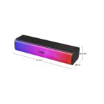 Kisonli i630 USB Speaker RGB Multimedia,10W - Image 2