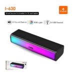 Kisonli i630 USB Speaker RGB Multimedia,10W - Image 3