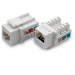 Cat6 RJ45 Keystone Jack Ethernet Network Wall Jack Module - Image 2