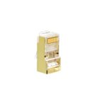 RJ45 Connector Cat6 Gold Plated Shielded, 10-Pack - Image 3