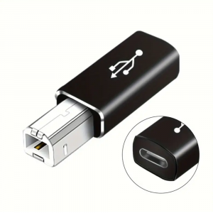 USB Printer Male to Type C Female Adapter