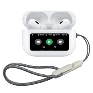 WiWU Wireless Stereo Earbuds with LCD touch screen ANC Noise Cancallation In-Ear Earphone -T22