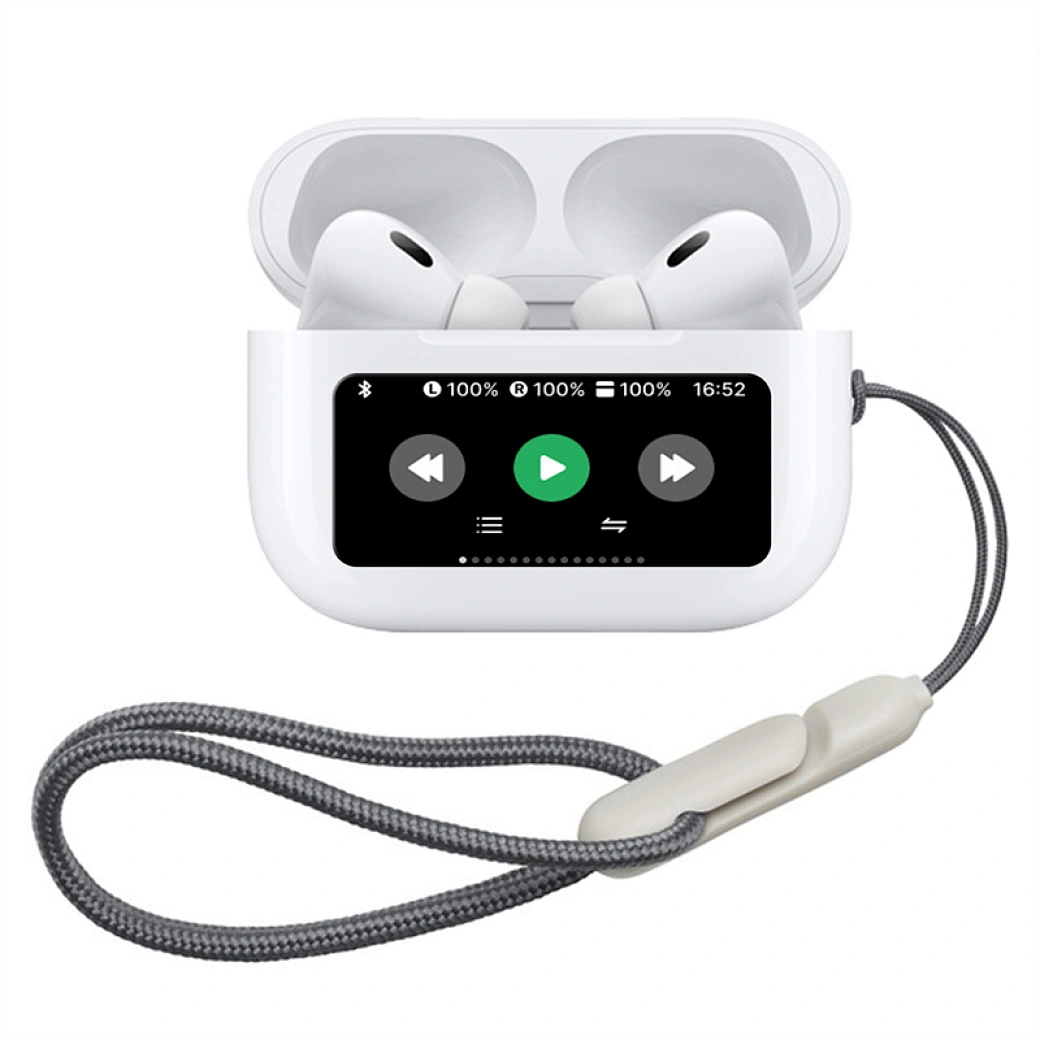 WiWU Wireless Stereo Earbuds with LCD touch screen ANC Noise Cancallation In-Ear Earphone -T22