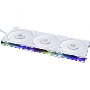Lian Li UNI FAN TL 120mm Fan (3-Pack with Controller, White)