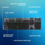 Logitech G915 X - Tactile - LIGHTSPEED Wireless RGB Mechanical Gaming Keyboard. Black - Image 5