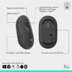 Logitech POP Mouse SilentTouch Bluetooth 3 Devices - Nightfall - Image 4