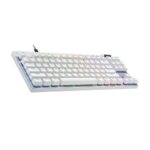 Logitech PRO X TKL RAPID Tenkeyless Wired Gaming Keyboard, Magnetic Analog Switches, White - Image 2