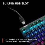 SteelSeries Apex Pro Gaming Keyboard OLED Screen - Image 5