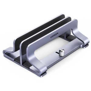 Vertical Dual Slots Laptop Stand