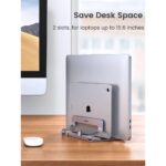 UGreen LP258 Dual Vertical Laptop Stand Aluminum Alloy - Image 2