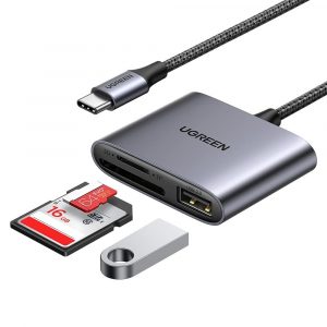 UGREEN 3-in-1 USB C SD Card Reader