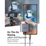 UGreen 80798 CM387 USB-C to 3-in-1 Card Reader - Image 2