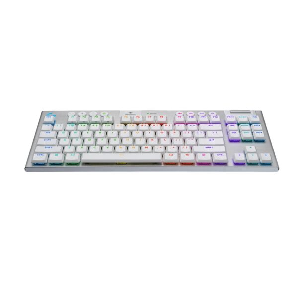 Logitech G915 X LIGHTSPEED TKL - Tactile - Wireless RGB Mechanical Gaming Keyboard. White - Image 2