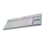 Logitech G915 X LIGHTSPEED TKL - Tactile - Wireless RGB Mechanical Gaming Keyboard. White - Image 4